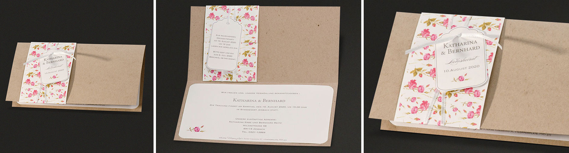 Hochzeitseinladungen  Schmuckbild