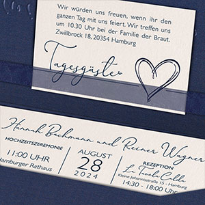 Vergrößerte Abbildung Detail der Texteinleger