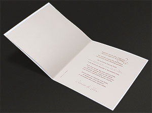 Detail 3 – vergrößerte Abbildung Geschlossene Darstellung der Einladungskarte - Detail 3