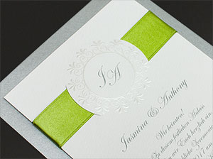 Detail der Prägung – vergrößerte Abbildung Detail der Prägung