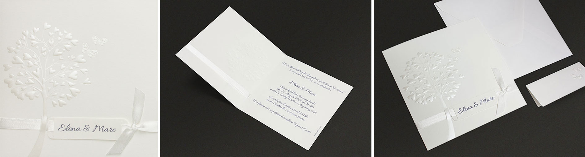 Hochzeitseinladungen  Schmuckbild