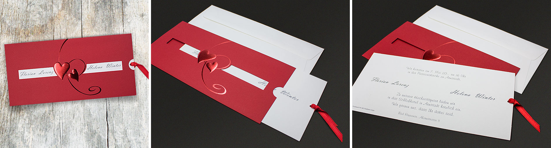 Hochzeitseinladungen  Schmuckbild