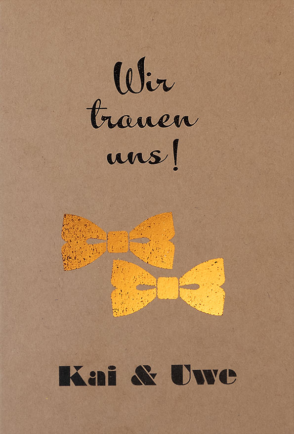 Hochzeitseinladungen Schmuckbild